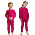 thumbnail image 2 of Rimyaw Toddlers Pajamas Sets Boys Girls 2-Piece Sleepwear Set Cotton Long Sleeve Casual Clothes 2T, 2 of 7