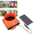 thumbnail image 4 of Solar Powered Exhaust Fan, Solar Vent Fan Safe and  with Baffle for Round Ducts, 4 of 7