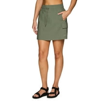 Avalanche Women's Stretch Twill Golf/Hiking Skort with Cargo-Style Pockets