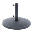 thumbnail image 2 of Westin Outdoor Round Resin Concrete Umbrella Base Weight, Black, 2 of 7