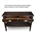 thumbnail image 2 of Leick Console Rectangulaire en Bois Laurent de Meubles en Chocolat Cerise, 2 of 5