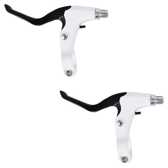 1 Pair Mountain Bike Brake Levers Left and Right Hand Handlebar Levers for Cycling Riding Control