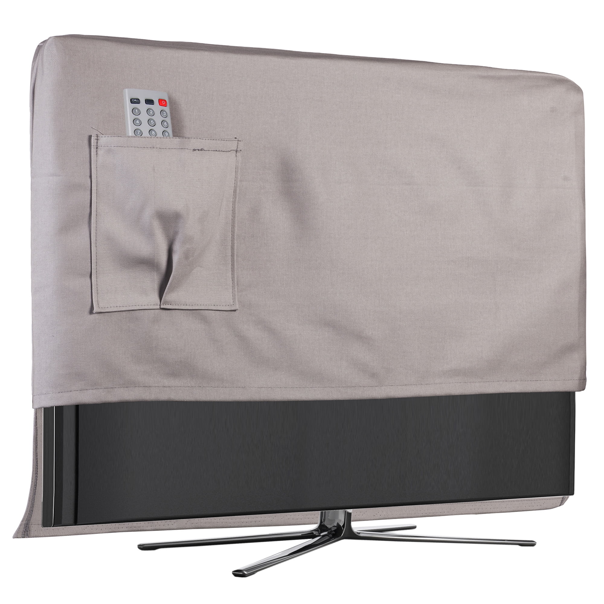 kwmobile Dust Cover for 32 TV Light Grey Fabric TV Display Protector for Flat Screen TVs kwmobile Dust Cover for 32 TV Light Grey Fabric TV Display Protector for Flat Screen TVs