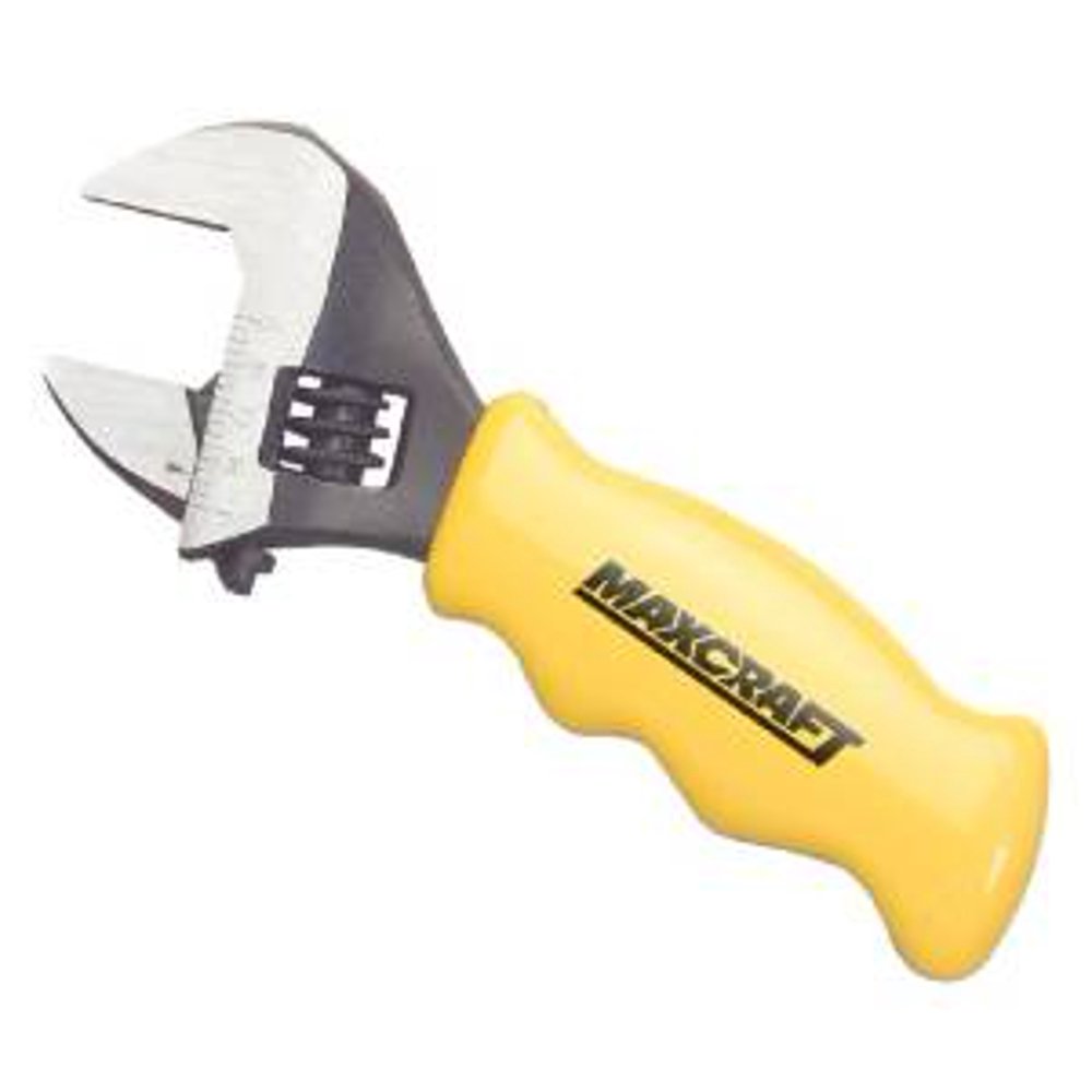 Maxcraft 60701 Stubby Adjustable Wrench 1" Jaw Professional Grade