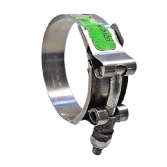 KarParts360 For GMC Savana 2500/Savana 3500 2010-2016 Intercooler Outlet Duct Clamp | Silver | Made Of Stainless Steel | T-Bolt Adjustment Type | 0.75 Inches/19 mm Band Width