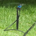 thumbnail image 4 of Thrifco Plumbing 9421451 Rotor Rain Plus Assembled on Stake with 24 Inch Tube & Adaptor (Grey) - Standard Spinner 20 PSI 13.5 GPH 18' Diameter - 3/pk, 4 of 4