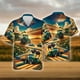 thumbnail image 2 of Camisas de tractor para hombre 2024, camisa informal con solapa para hombre, estilo hip hop callejero, manga corta, camisas hawaianas de verano para uso diario, 6XL, 2 of 5