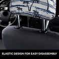 thumbnail image 4 of Kdxio Retro Coconut Tree Pattern Print 2 Piece Car Head Rest Covers Set Auto Front/Rear Seats Headrest Cover Universal Fit Most Cars,Sedan, SUV, 4 of 9