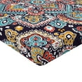 thumbnail image 2 of Ambesonne Ethnic Fitted Sheet, Vintage Boho Art, Queen Size, Multicolor, 2 of 3