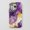 Color 04, variant on Geode For All iPhone Series Protective Phone Case Alcohol Ink Purple Gold