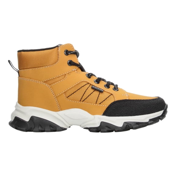 Botas Niño Yuyin Café Camello Exterior Cómodo Segura negro 24.5 MX