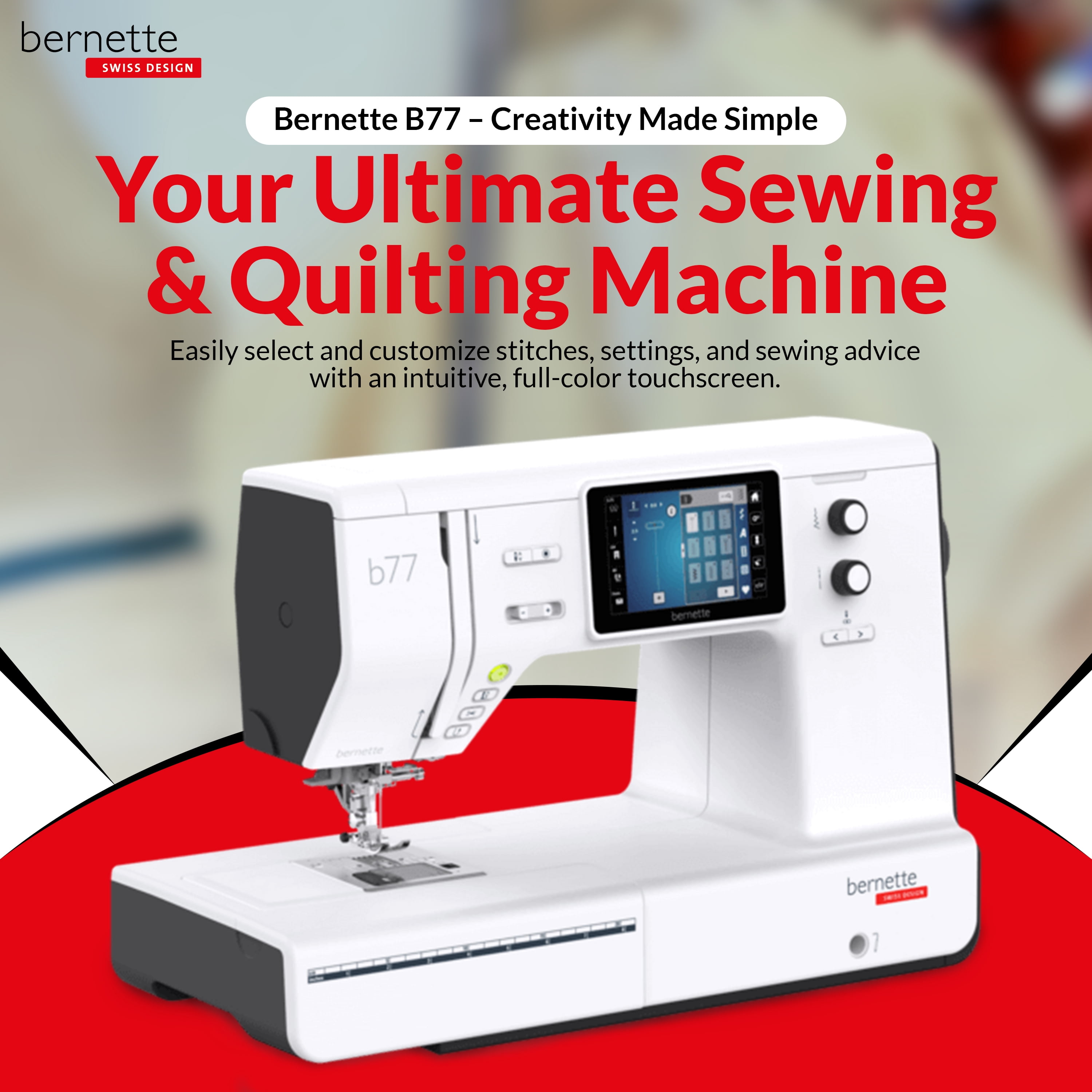Bernina Bernette b77 Computerized Sewing Machine