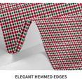 thumbnail image 4 of Rectangle Tablecloth 60x84 Inch, Christmas Red Green Gingham Rectangle Table Protector Waterproof Tablecloths Cloth Table Cover for Dining, Party, Buffet, Wedding, 4 of 8