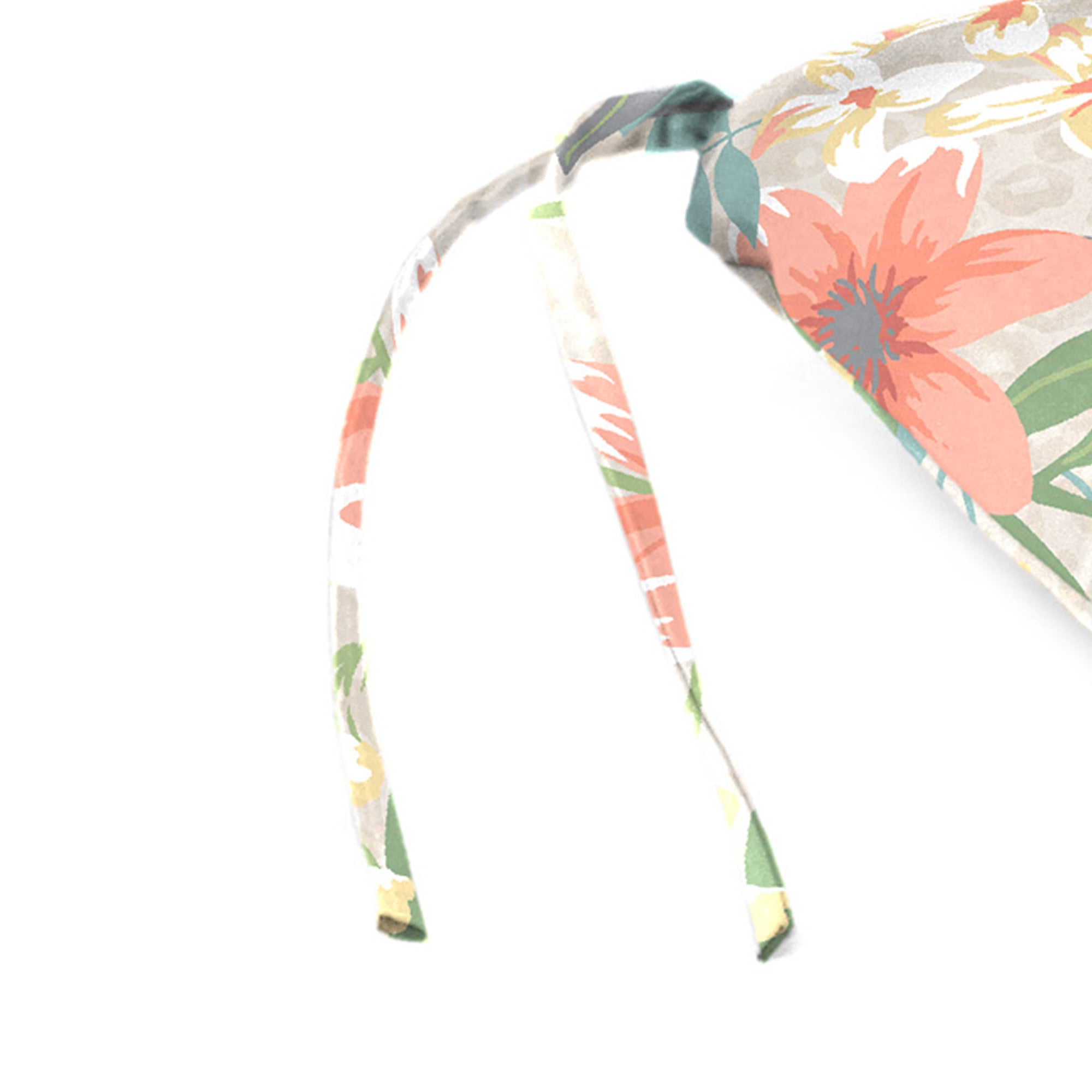 Jordan Manufacturing 16" x 16" Menda Tearose Multicolor Floral Square Outdoor Chair Pad Seat Cushion with Ties (2 Pack)