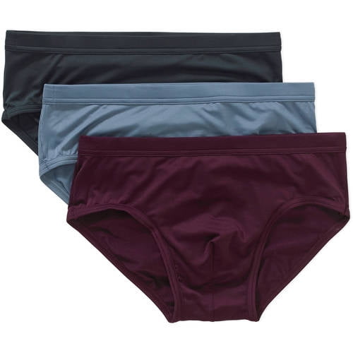 Assorted Microfiber Low Rise Brief, 3 pack