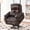 Brown, variant on BALUS Power Lift Chair for Elderly with Heat and Massage,Dual Motor Electric Recliner Chair with Cup Holders and Side Pocket,Black