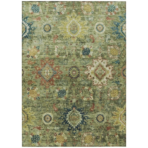 Dalyn Rugs Machine Washable Indoor/Outdoor Chantille Aloe 2'6" x 3'10" Rug