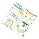 thumbnail image 4 of KAKOWELY 1 juego de tarjetas de felicitación con mensajes y sobres. Suministros para el Día de San Patricio., 4 of 5