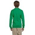 thumbnail image 3 of Hanes ComfortBlend EcoSmart Chandail à Col Rond pour Garçon, P, Vert Kelly, 3 of 3
