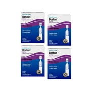 Boston One Step Liquid Enzymatic Cleaner – from Bausch + Lomb, 15 Sterile Single-Use Dispensers - Pack of 4