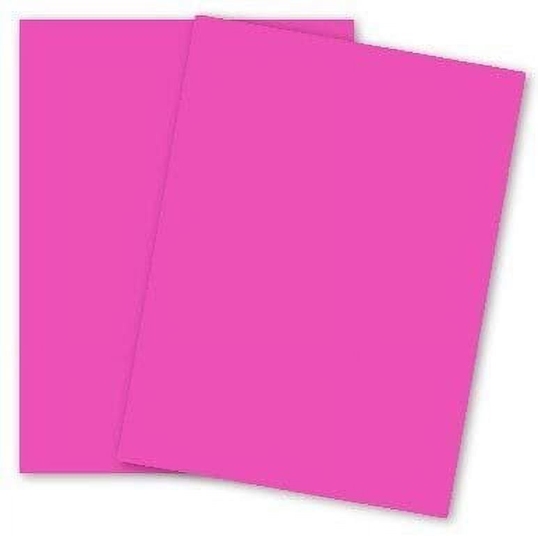 Mohawk Britehue - Ultra Fuchsia - 8.5 X 11 Card Stock Paper - 65lb Cover - 50 Pk
