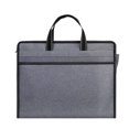 thumbnail image 1 of WRKEKC Clearance Portable Cloth Document Organizer Briefcase for Business Meetings, Multi-Layer Storage with Handles, Lightweight Office File Bag for Professionals, 1 of 8