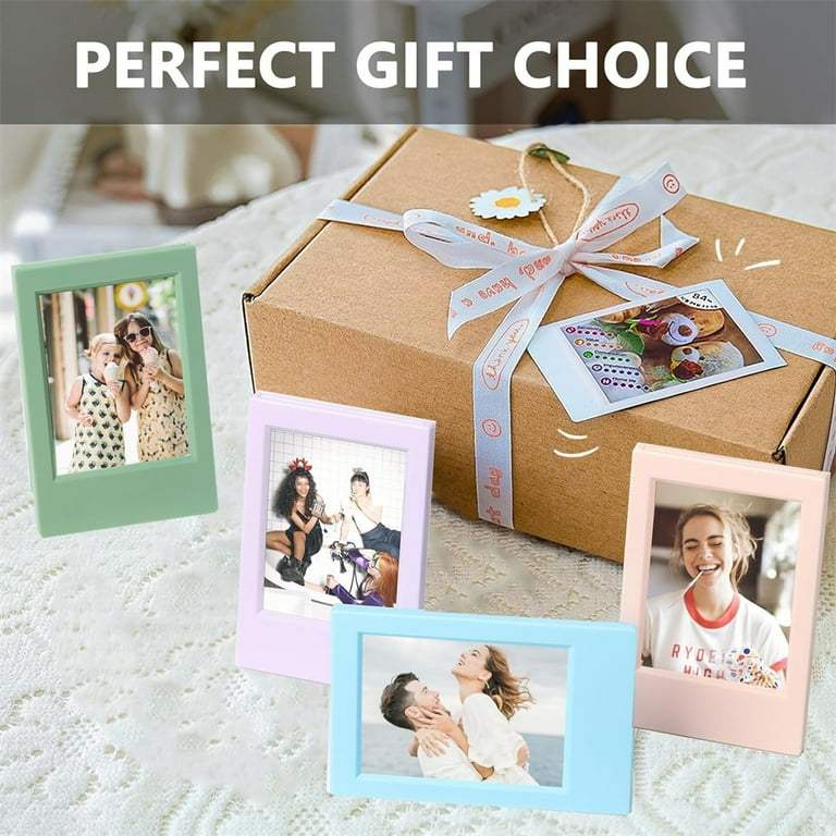 NOGIS Mini Photo Frames(7 Pack), Mini Picture Frame Set Compatible