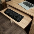 thumbnail image 5 of Atlin Designs Computer Desk in Rustic Oak, 5 of 7