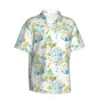 thumbnail image 2 of Hawaiian Shirt For Men, Cute Rainbow Balloon Rv Mens Button Down Short Sleeve Shirt, Summer Beach Shirts For Men, 2 of 2