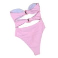 thumbnail image 4 of Wavsuf Swimsuits for Women Summer Beach Pink Swimsuits Sets Size XL, 4 of 6