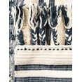 thumbnail image 7 of Unique Loom Mesa Collection Area Rug - Siphon (6' 1" x 9' Rectangle Navy Blue/Ivory), 7 of 7