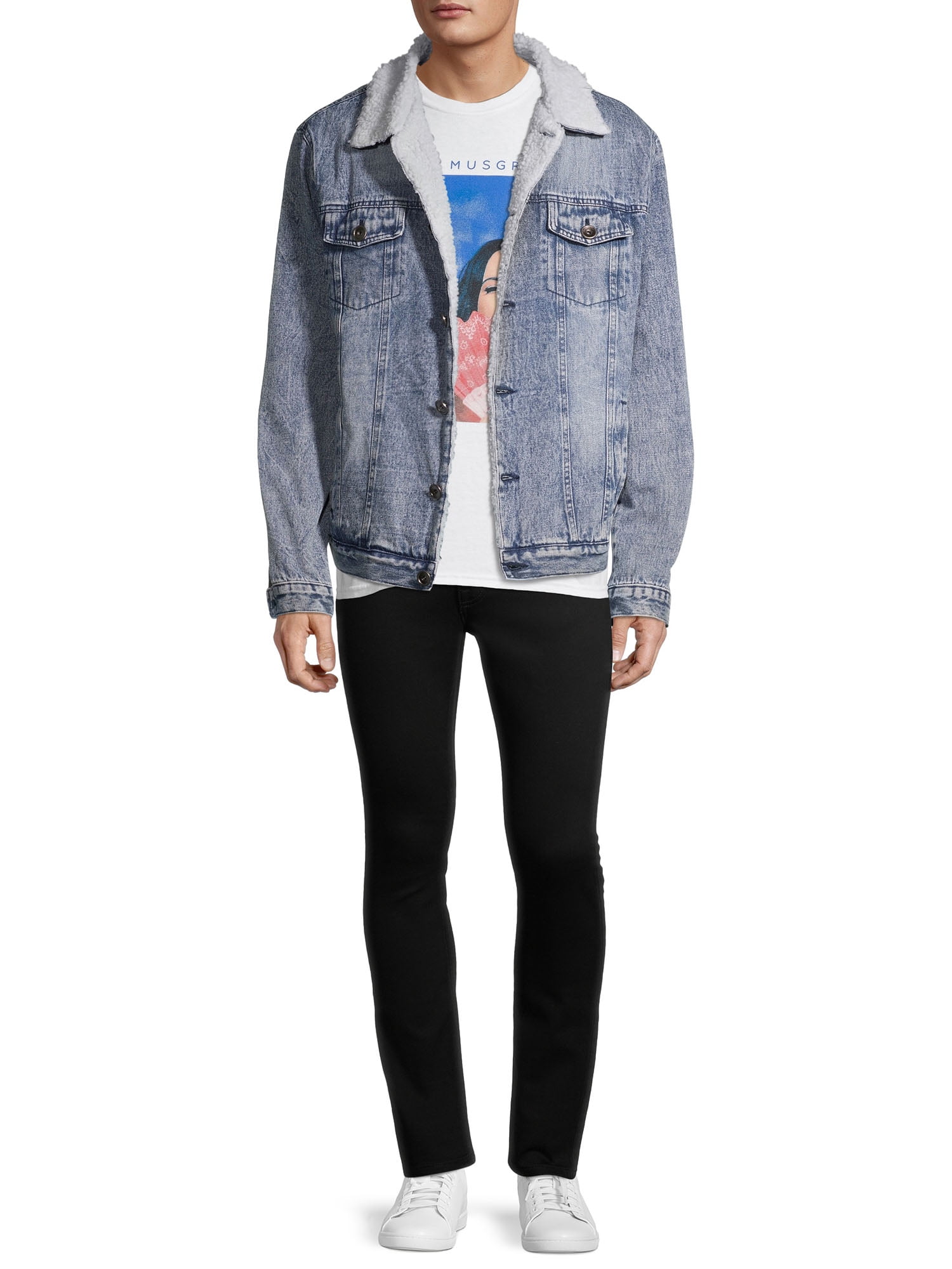 American stitch sherpa trucker best sale jacket