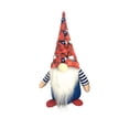 thumbnail image 6 of Nkmbld 4th of July Patriotic Gnomes Decorations Handmade Plush Gnomes Table Decorations Farmhouse Tiered Tray Decorations for Kitchen Desk Table Shelf Decor, 6 of 8