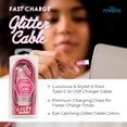 thumbnail image 5 of Liquipel Powertek Glitter Type C Cable, 5 of 8