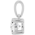 thumbnail image 4 of Unique Moments 0.50 ct Lab Grown Round Diamond Solitaire Pendant Necklace for Women 10K White Gold, 4 of 4