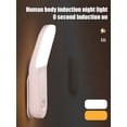 thumbnail image 1 of AMERTEER LED Night Light PIR Motion Sensor Wall Light 500mAh Chargeable LED Closet Lamp 3 Modes Counter Light Magnetic Wardrobe Light Stick-on for Kitchen, 1 of 10