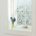 Window Sticker Glass Film Waterproof Tulip Window Privacy Film For
