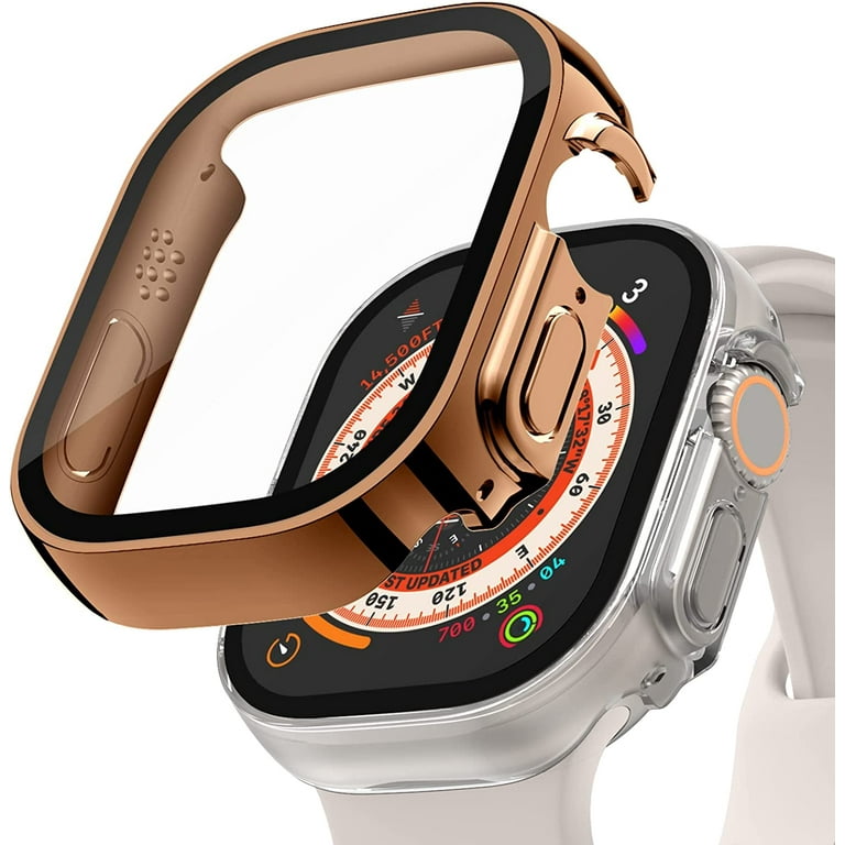 2 Pack Hard Case Compatible with Apple Watch Ultra 49mm with