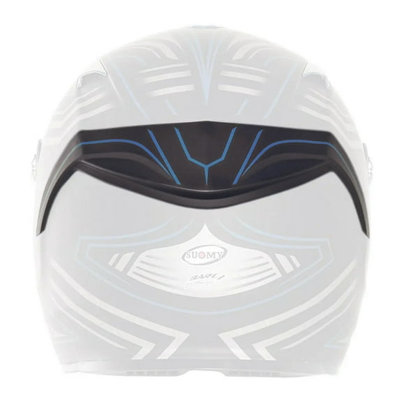 Suomy SR Sport Racing Helmet Rear Diffuser Vent Blue