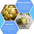thumbnail image 3 of 4 PCS FALSO ARTICHOKES ARTICOKES DE ARTICOKES PLÁSTICO DE ARTICOKES DE PLÁstes, 3 of 6