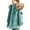 Blue, variant on Girls' Hooded Long Puffer Coat Zip Up Thickened Mid Length Pocket Jacket Kids Casual Warm Overcoats, Blue 9-10 Years