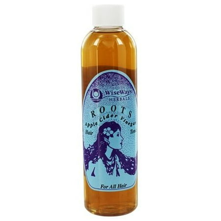 Roots Hair Tonic Apple Cider Vinegar For All Hair Types - 8 fl. oz. by Wise Ways (pack of
