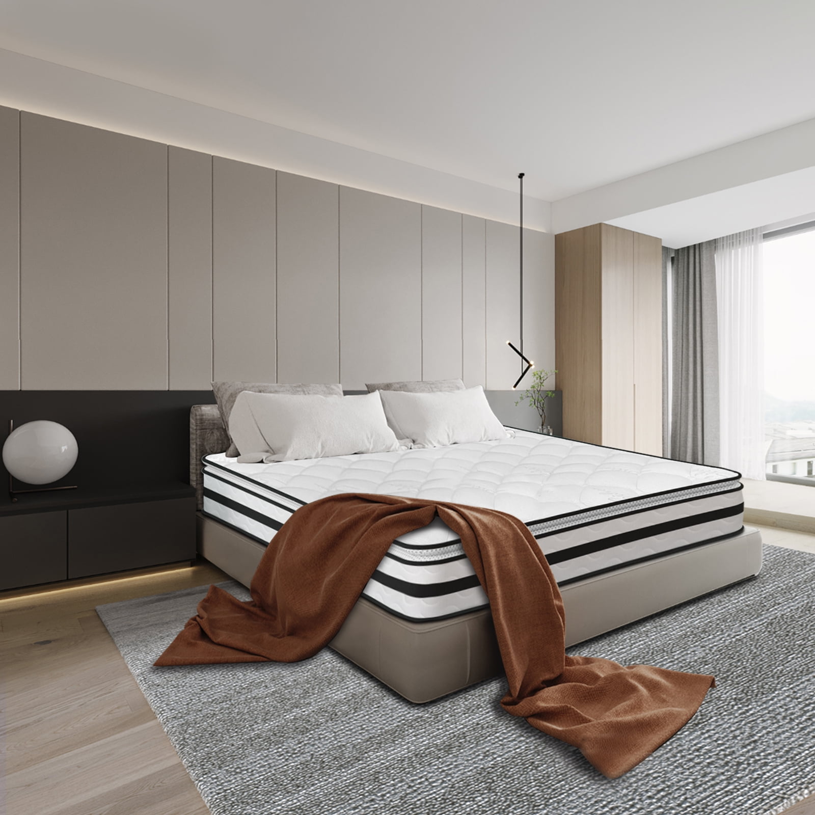 Morpilot 10" Full Mattress Hybrid Mattress CertiPURUS Certified Memory