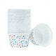 thumbnail image 1 of 100 Uds. Vasos de papel para helado, vasos desechables para pastel, tazones de postre, suministros de fiesta para hornear, bodas, cumpleaños (puntos coloridos) JM, 1 of 5