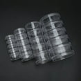 thumbnail image 2 of HLONK ✪ 5 Layer Stackable Bead Containers Small Item Plastic Round Clear Storage Jar Box, 2 of 18