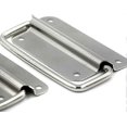 thumbnail image 4 of Manijas plegables de acero inoxidable, manijas plegables para cajas de herramientas, manijas de metal para puertas (4 piezas), 4 of 5