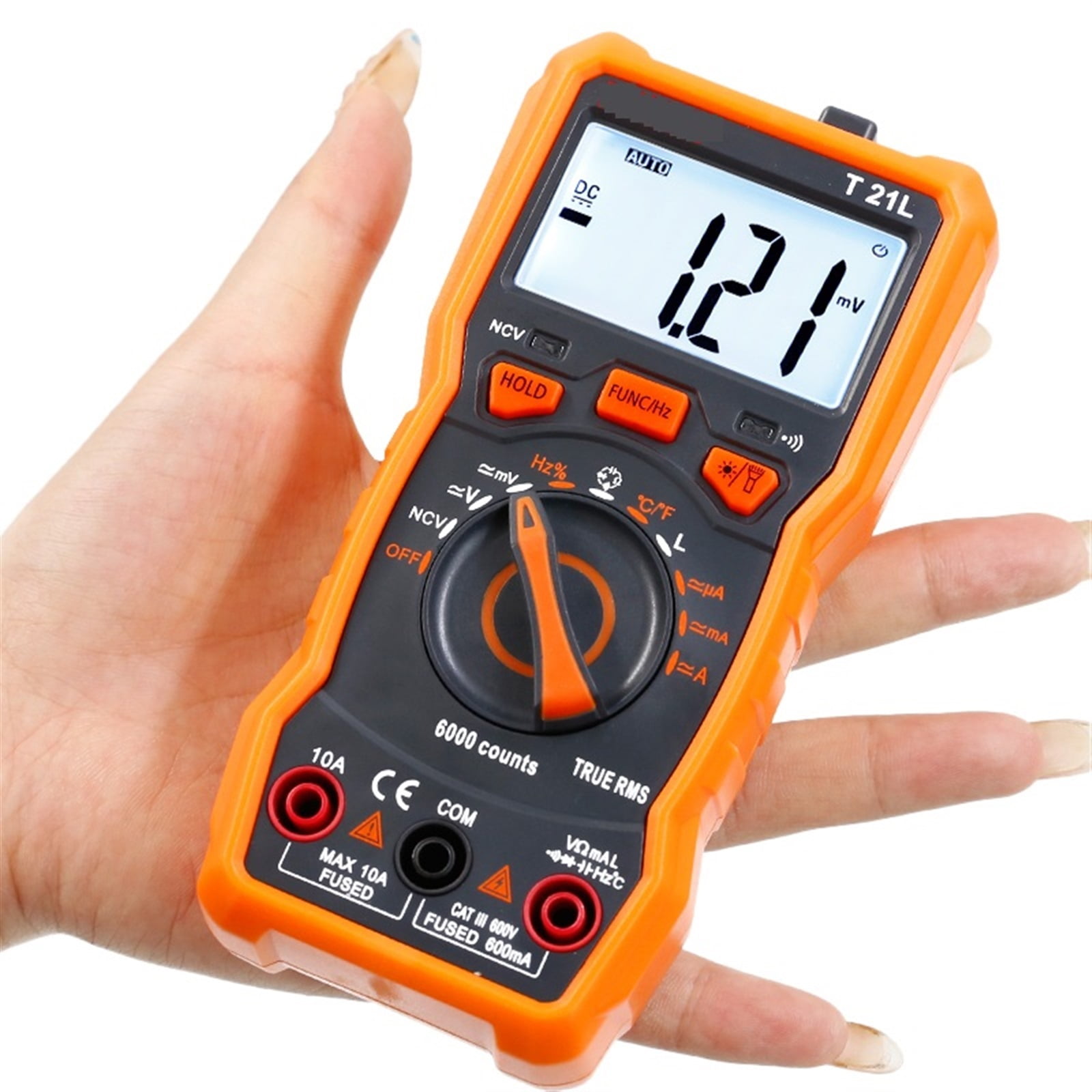 T21L Multifunctional Digital LCR Multimeter Smart Burn-Proof High-Precision Multimeter for Inductance, Capacitance, and Fre ,Versatile Measurement