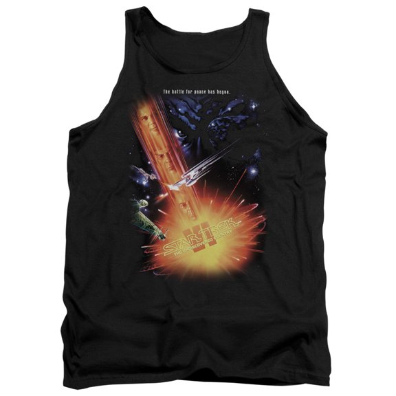 Star Trek Undiscovered Cntry(Movie) Adult Tank Top Black