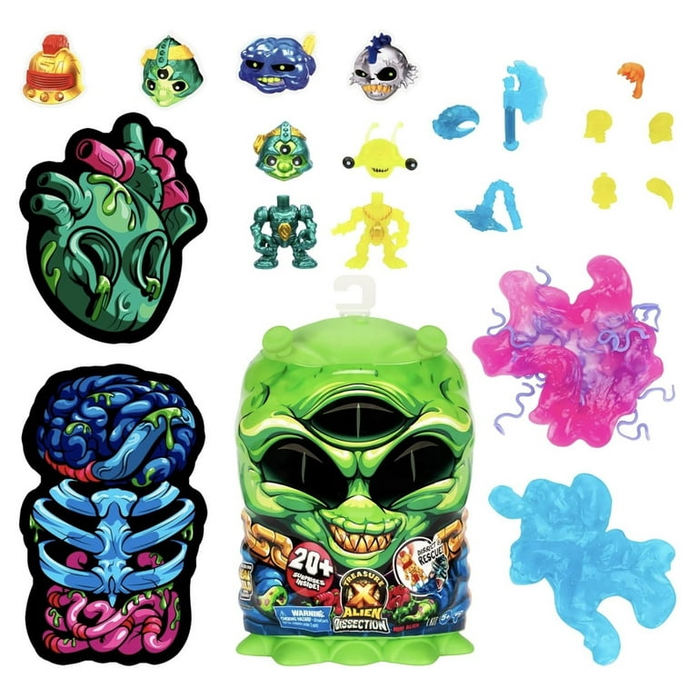 Galactic Treasure Hunt: Treasure X Mini Alien Dissections