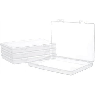 32-Pack Clear Square Plastic Storage Containers With Lids - 2.5x2.5x0.8 Inch, Transparent For Crafts & Small Items 9 thumbnail image